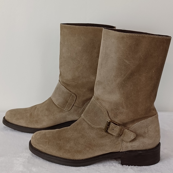J. Crew Dixon Distressed Suede Boots - Picture 5 of 8
